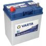 Автомобильный аккумулятор Varta Blue Dynamic 540127033 40А/ч-12V ст EN330 японские прямая 187x127x227